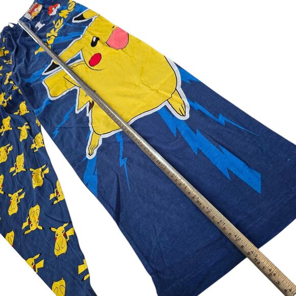I Love Pokemon Pikachu Pajama Pants Adult SZ L NOS 2015 - Picture 4 of 6